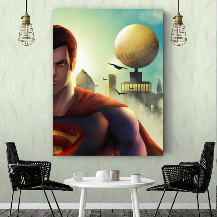 Superman Canvas schilderij