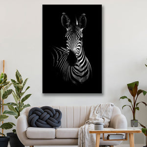 Zebra zwart wit