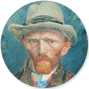 Zelfportret Vincent van Gogh cirkel
