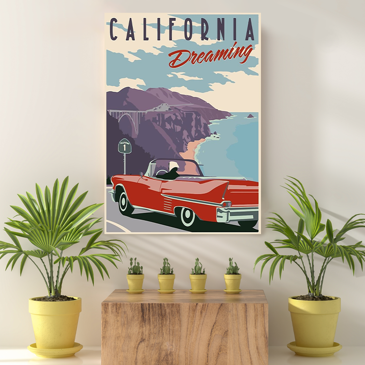 Vintage Reis Bestemming California III