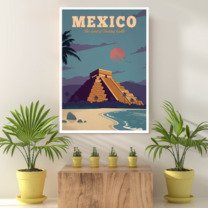 Vintage Reis Bestemming Mexico II