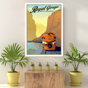 Vintage Reis Bestemming Royal Garge