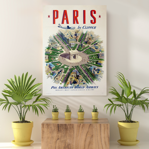 Vintage Reis bestemming Paris V