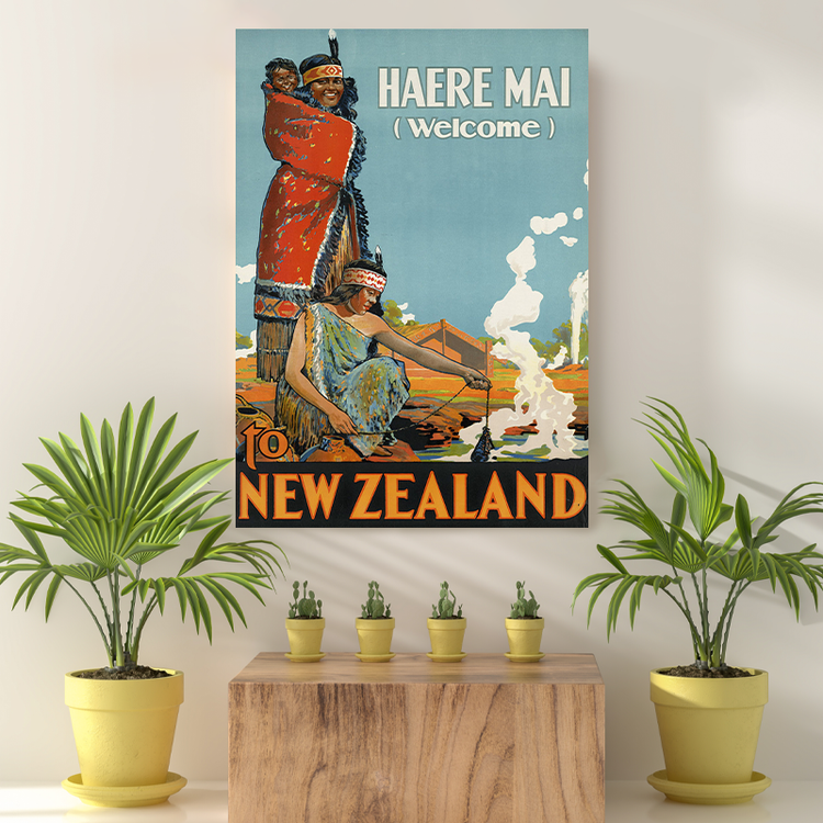 Vintage Reis bestemming New Zealand II