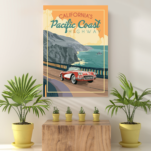 Vintage Reis bestemming California