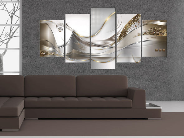 Schilderij - Golden Flight (Canvas)