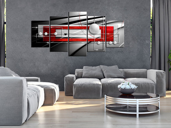 Schilderij - Modern Symmetry (Canvas)