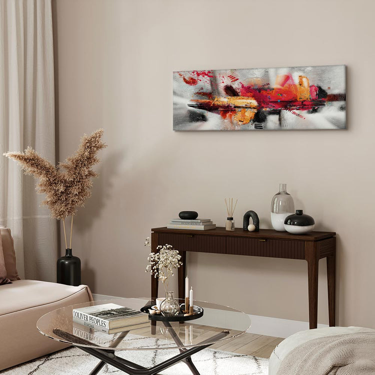 Schilderij - Colourful Installation (1 Part) Narrow (Canvas)