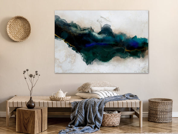 Schilderij - Rift of Blue (1 Part) Wide (Canvas)