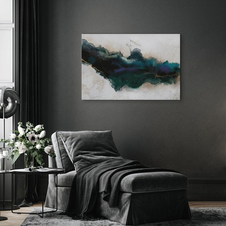 Schilderij - Rift of Blue (1 Part) Wide (Canvas)