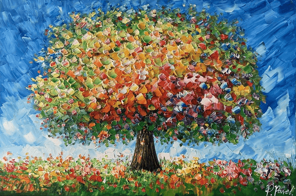 Schilderij - Dreams 120x80 (Olieverf)