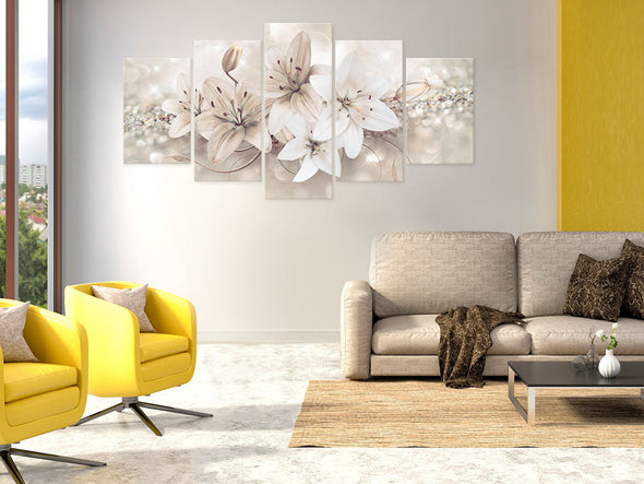 Schilderij - Winter Princess (Canvas)