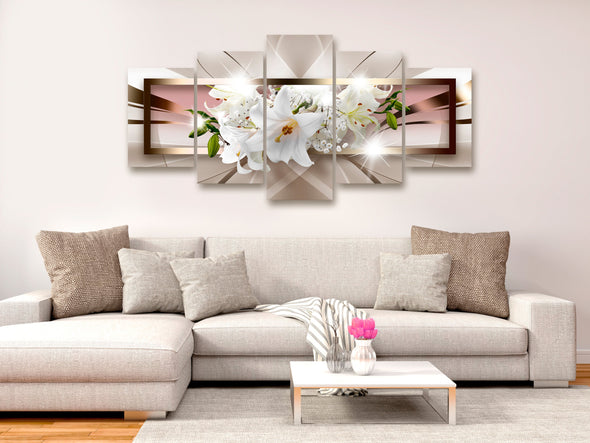 Schilderij - Emerging from the Underworld (5 Parts) Wide (Canvas)