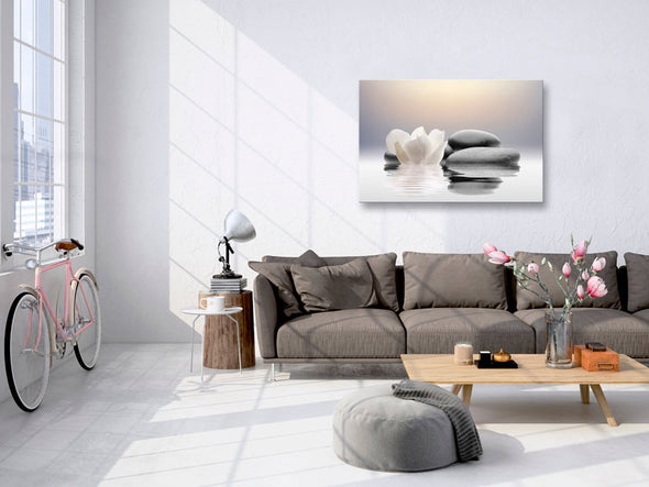 Schilderij - Garden of Calm (Canvas)
