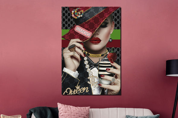 Schilderij 80x120 Cheers (Glas)