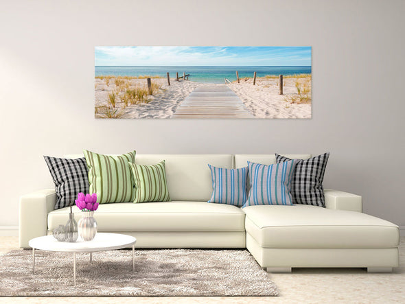 Schilderij - The Silence of the Sea (Canvas)