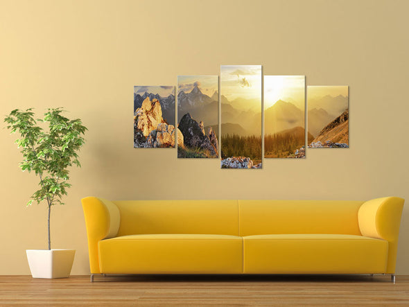 Schilderij - Sun Salutation (Canvas)