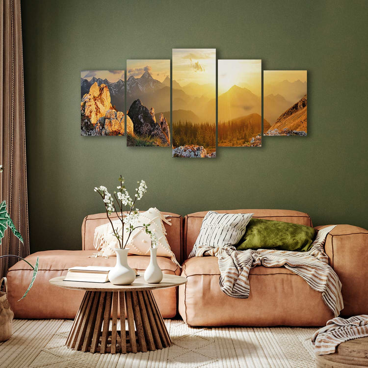 Schilderij - Sun Salutation (Canvas)