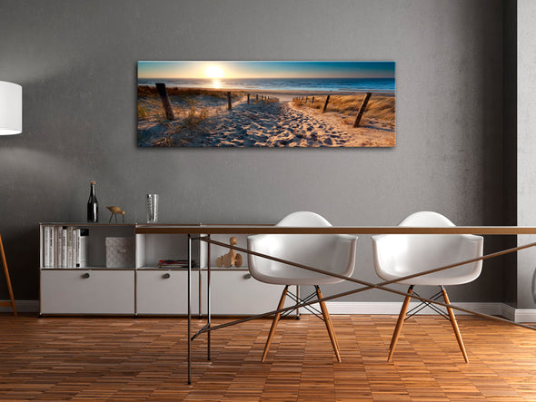 Schilderij - Sunset Path (Canvas)