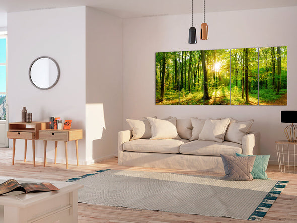 Schilderij - Magic Forest (Canvas)