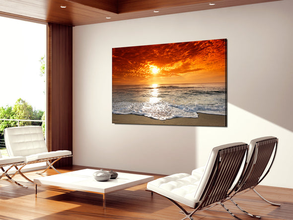 Schilderij - Gorgeous Beach (Canvas)