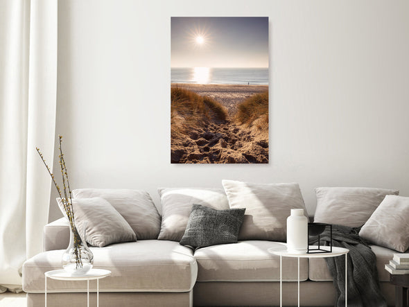 Schilderij - Honey Memory (1 Part) Vertical (Canvas)
