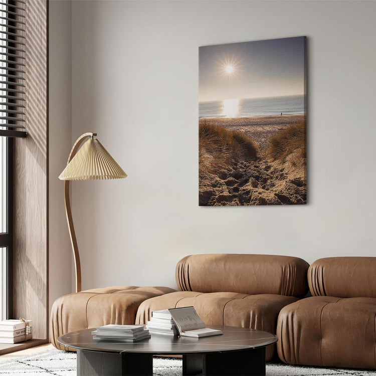 Schilderij - Honey Memory (1 Part) Vertical (Canvas)