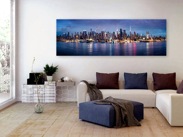 Schilderij - New York Nights (Canvas)