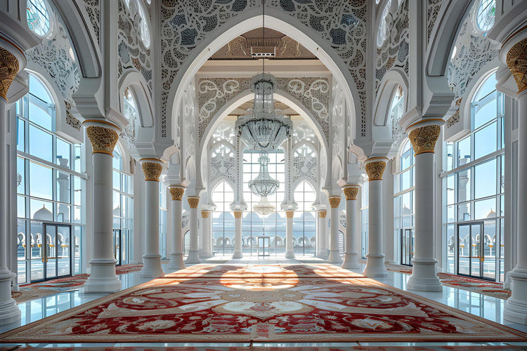 Schilderij 120x80 Paleishal (Glas)