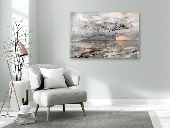 Schilderij - Connected Clouds (1 Part) Wide (Canvas)