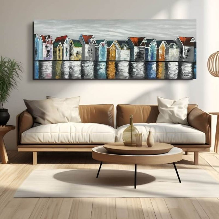 Schilderij - By the Sea