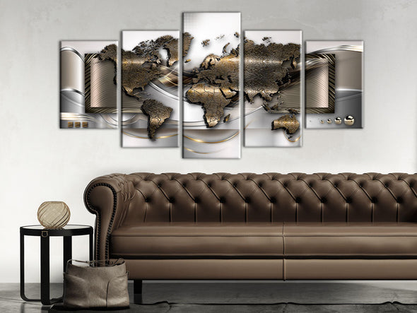 Schilderij - World breeze (Canvas)