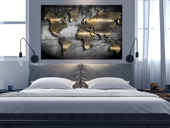 Schilderij - Jewels of the World (1 Part) Wide (Canvas)