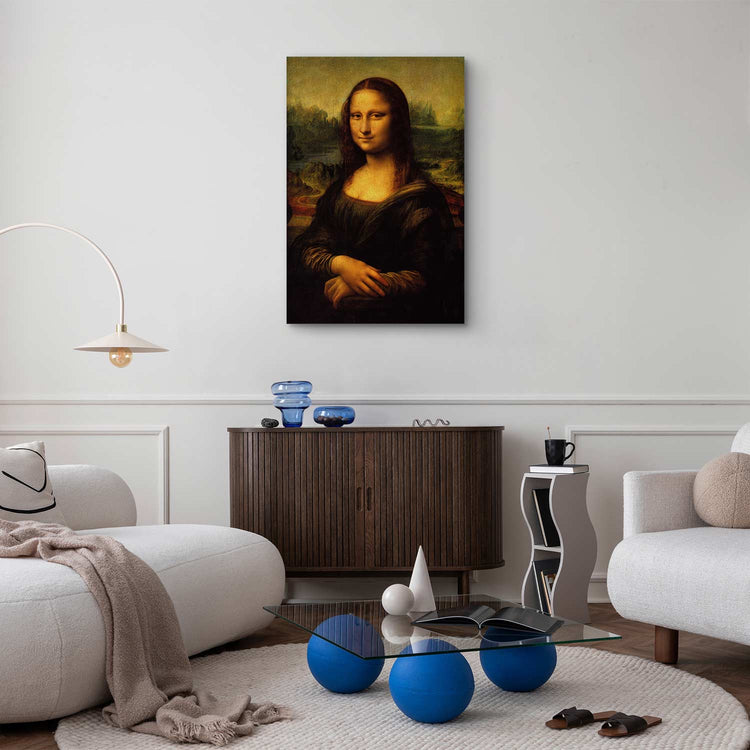 Schilderij - Mona Lisa (Canvas)