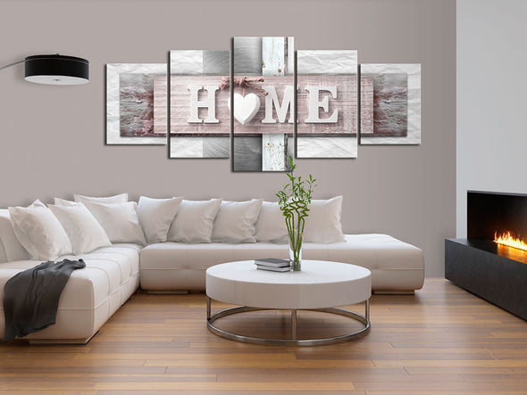 Schilderij - Home: Eclecticism (Canvas)