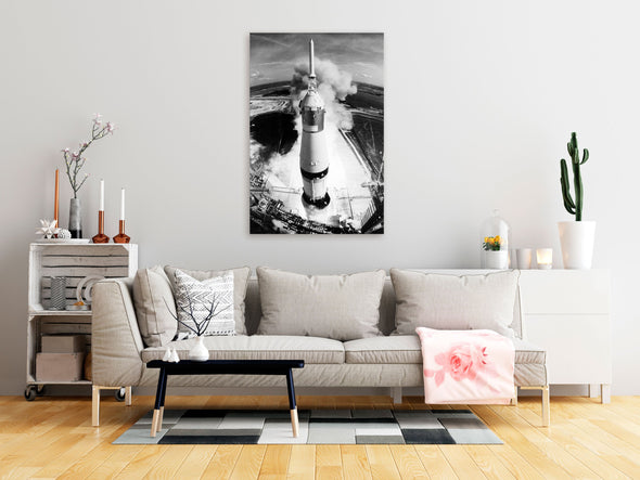 Schilderij - Cosmic Speed (1 Part) Vertical (Canvas)