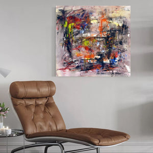 Paint Splash Canvas schilderij