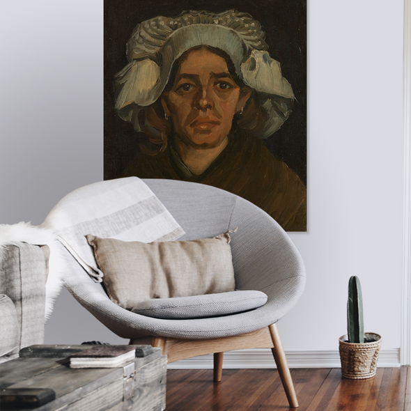 Kop van een vrouw (Gordina de Groot)