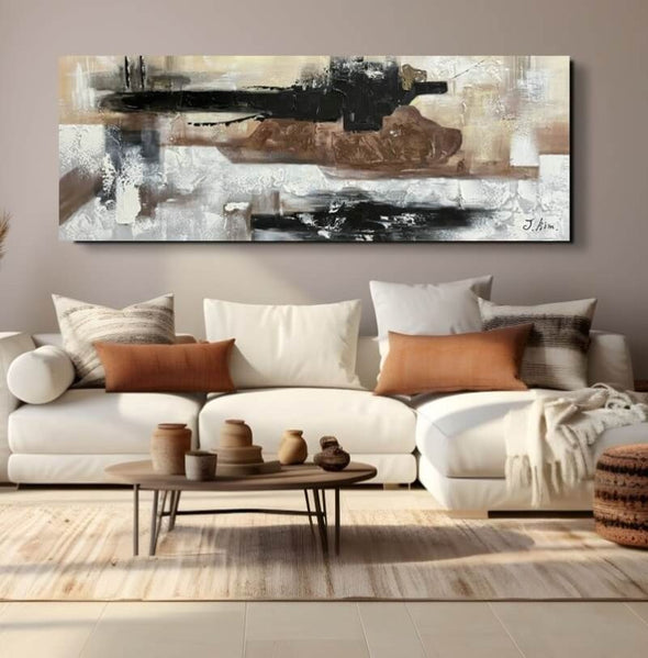 Schilderij - Endless 160x60 (Olieverf)