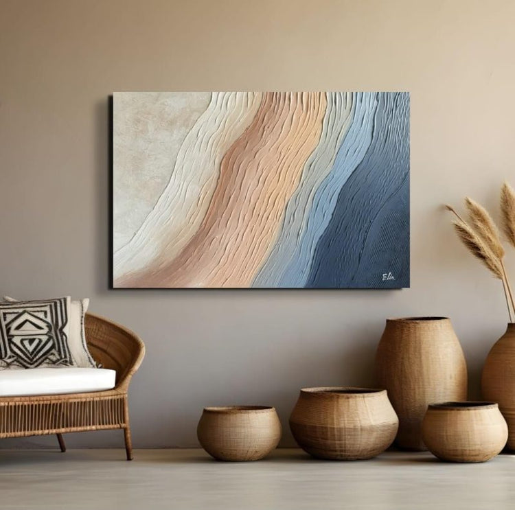 Schilderij - Shades 120x80 (Olieverf)