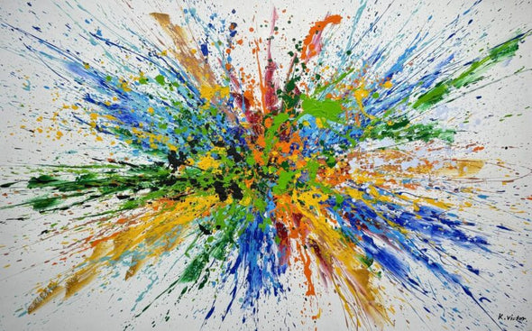 Schilderij - Sensation 160x100 (Olieverf)