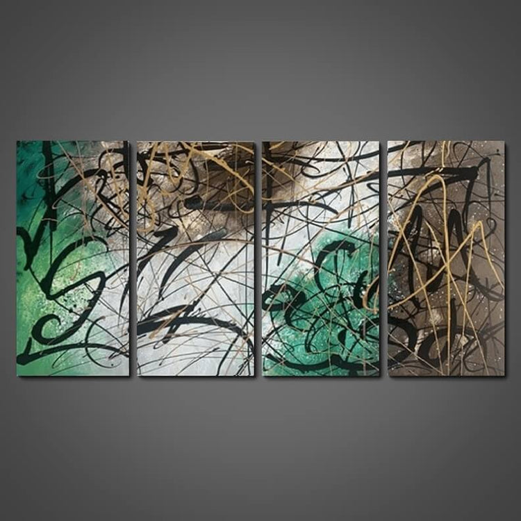 Schilderij - Inception 200x100 (Olieverf)