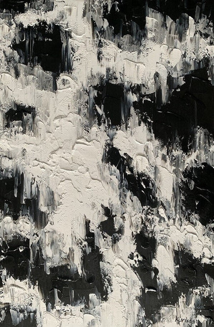 Schilderij - Black and White