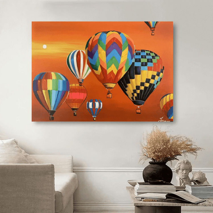 Schilderij - Balloons