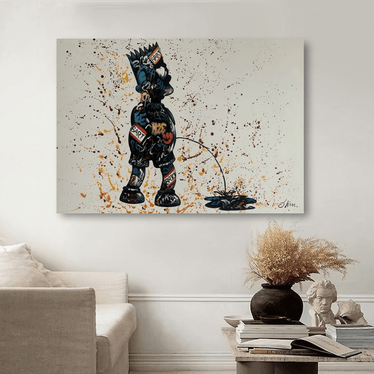 Schilderij - Boy II 120x80 (Olieverf)