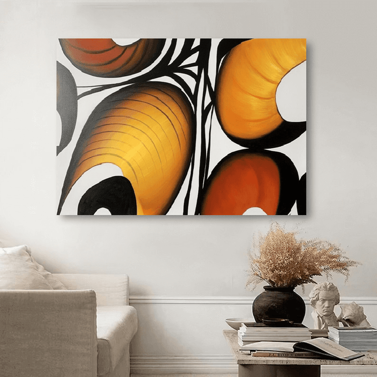 Schilderij - Celestra 120x80 (Olieverf)