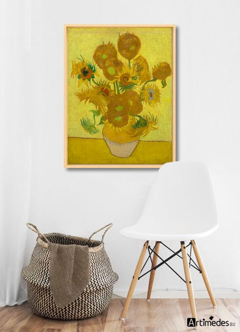 Schilderij Zonnebloemen (Giclée)