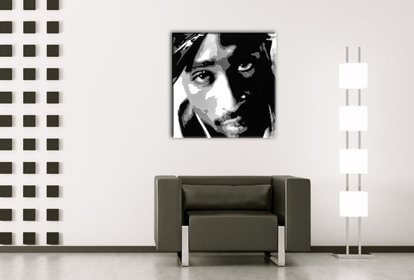 Popart schilderij 2 Pac