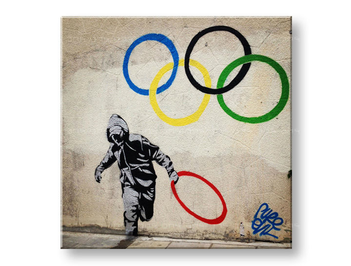 Schilderij Banksy 9