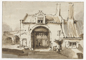 Schilderij Stadspoort